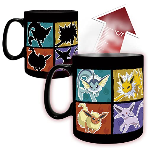 Pokemon Large Eevee Heat Change Mug