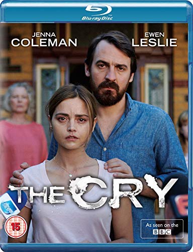 “The Cry” Blu-ray cover featuring Jenna Coleman and Ewen Leslie.