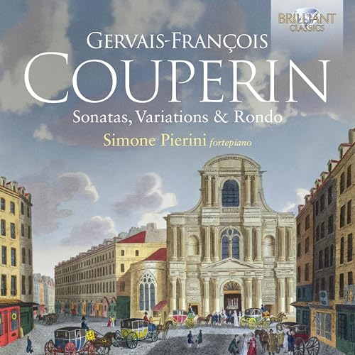 CD cover for Couperin's Sonatas, Variations & Rondo by Simone Pierini.