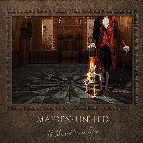 CD cover: skeletal figure in ornate room with burning remains.
