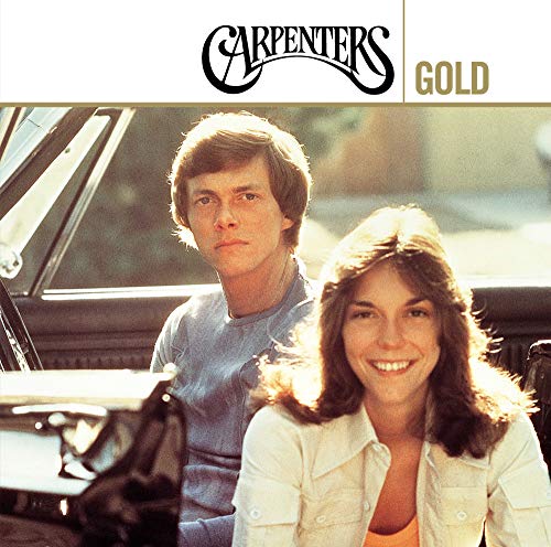 Carpenters “Gold” CD cover featuring Richard and Karen Carpenter.