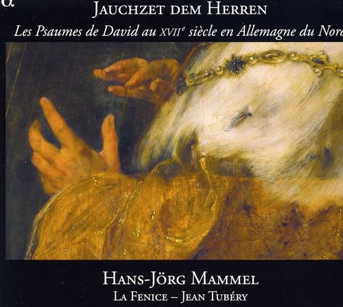 CD cover featuring a detail of a Baroque painting of a hand reaching up.
