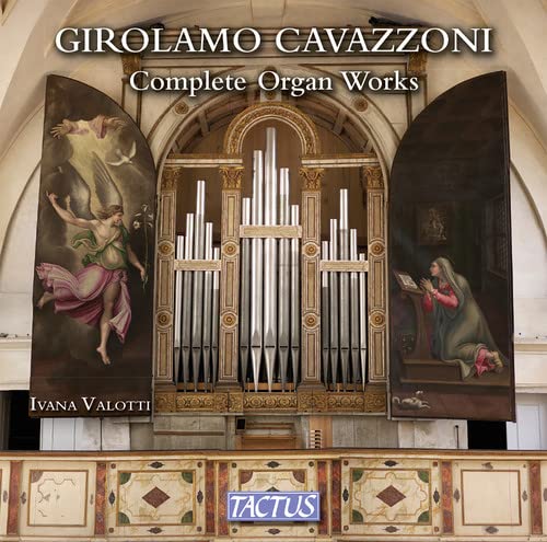 CD cover featuring a baroque organ with painted figures on either side.