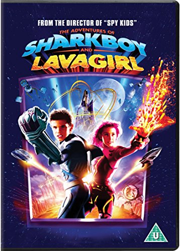 DVD cover featuring Sharkboy and Lavagirl with fiery and aquatic effects.