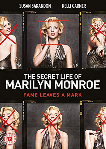 DVD cover for "The Secret Life of Marilyn Monroe" with portraits.