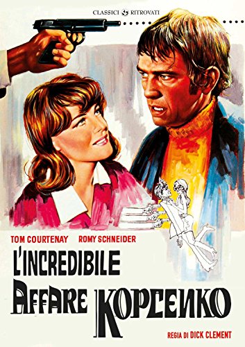 DVD cover for "L'Incredibile Affare Kopcenko" featuring a man with a gun.