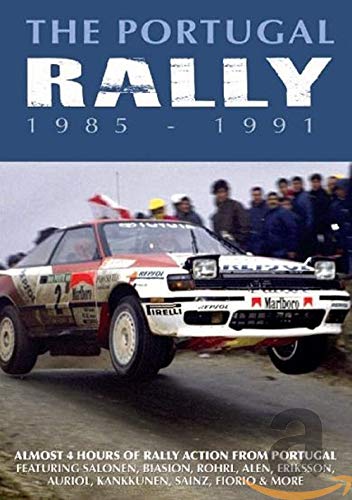 DVD cover featuring a white rally car speeding on a dirt road.