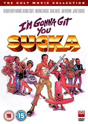DVD cover art for I'm Gonna Git You Sucka featuring an illustrated ensemble cast.