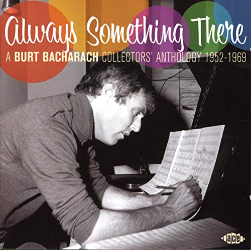 CD cover for “Always Something There” featuring Burt Bacharach and sheet music.