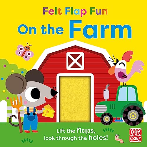 Felt Flap Fun: On the Farm : Board book with felt flaps