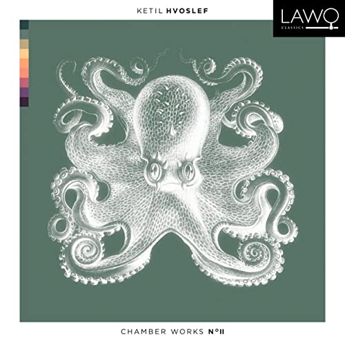 CD cover with a detailed, vintage-style illustration of an octopus.