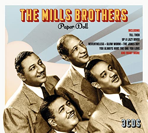 The Mills Brothers quartet on the cover of a 3-CD set.