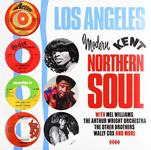 Record sleeve featuring portraits and colorful record label graphics.
