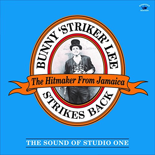 CD cover: Bunny Striker Lee portrait in circular frame, blue background.