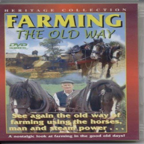 DVD cover depicting horses pulling farm equipment and a farmer in a field.