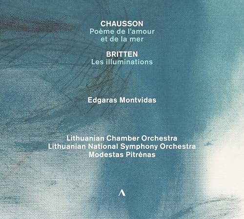 CD cover for Chausson and Britten compositions with a ship image.