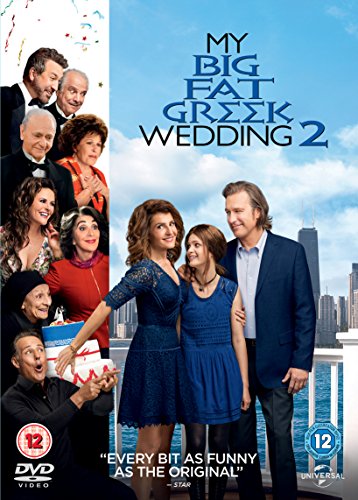 DVD cover for My Big Fat Greek Wedding 2 featuring the cast ensemble.