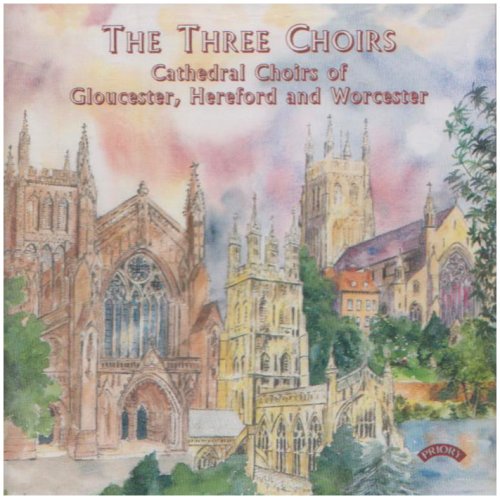 CD cover depicting watercolor painting of cathedral spires.