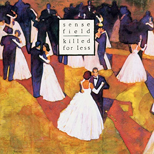 CD cover: couples dancing in a stylized, dark and red painting.
