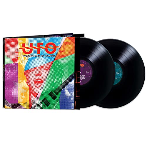 UFO “Werewolves Of London” double vinyl record with colorful cover art.