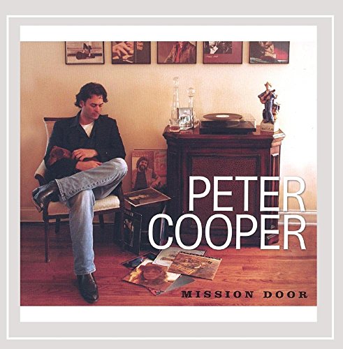 CD cover: Peter Cooper, "Mission Door," featuring a man in a room.