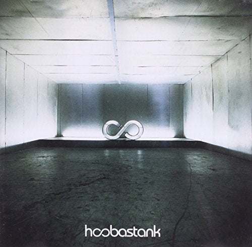 Hoobastank album cover: a concrete tunnel with a looping symbol.