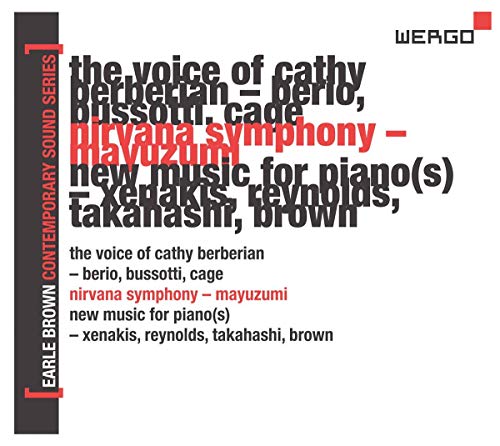 CD cover for "Earle Brown: A Life in Music Vol. 3" with red and white text.