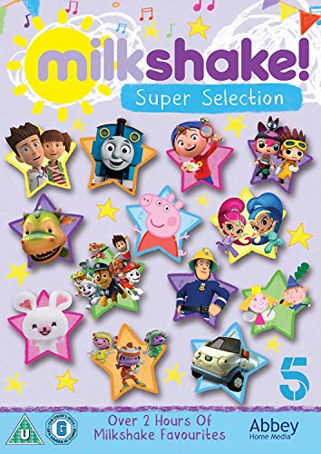DVD cover featuring characters from popular children’s television shows.