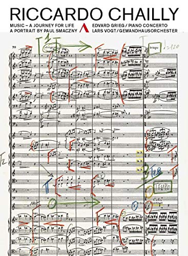DVD cover featuring handwritten musical score with annotations and text.