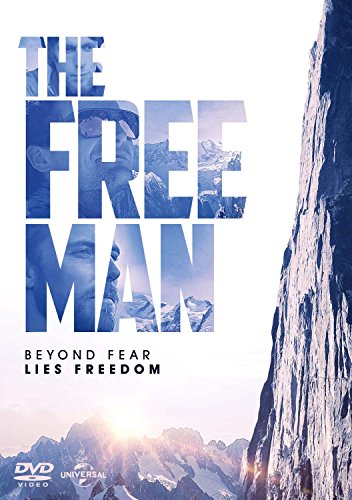 DVD cover for "The Free Man" with mountains and blue text.