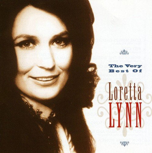 CD cover featuring portrait of Loretta Lynn, title “The Very Best Of.”