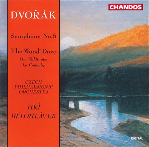 CD cover for Dvorak’s Symphony No.6 and The Wood Dove.