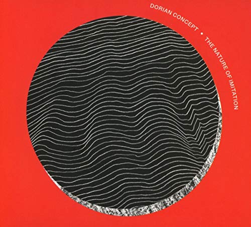 CD cover for Dorian Concept’s “The Nature Of Imitation” with abstract lines.