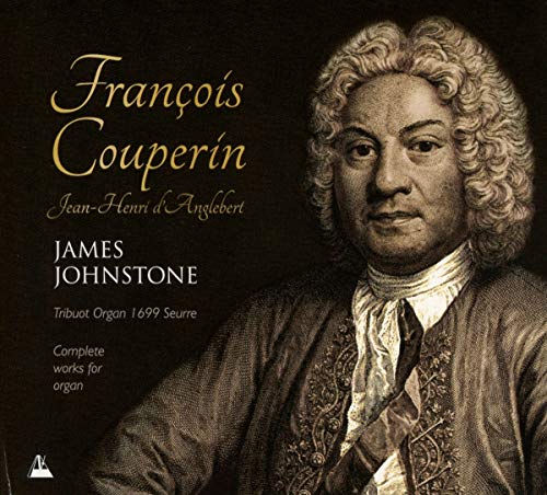 CD cover featuring a portrait of François Couperin, a composer.