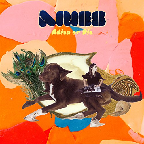 CD cover: collage with dogs, peacock feather, and figures in landscape.