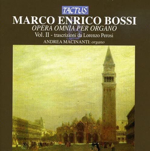 CD cover featuring a painting of St. Mark’s Square in Venice.