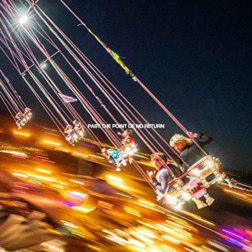 CD cover: blurred image of a swing ride at night.