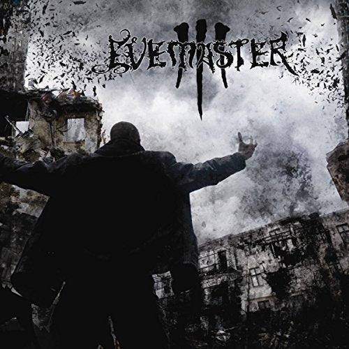 CD cover for Evemaster III, featuring a desolate, ruined cityscape.