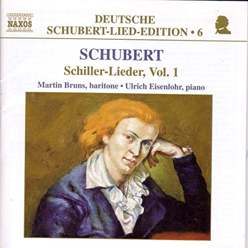 CD cover featuring a portrait of Friedrich Schiller and text details.