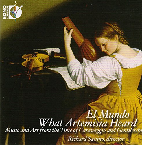 CD cover depicting a woman with a violin, illuminated in darkness.