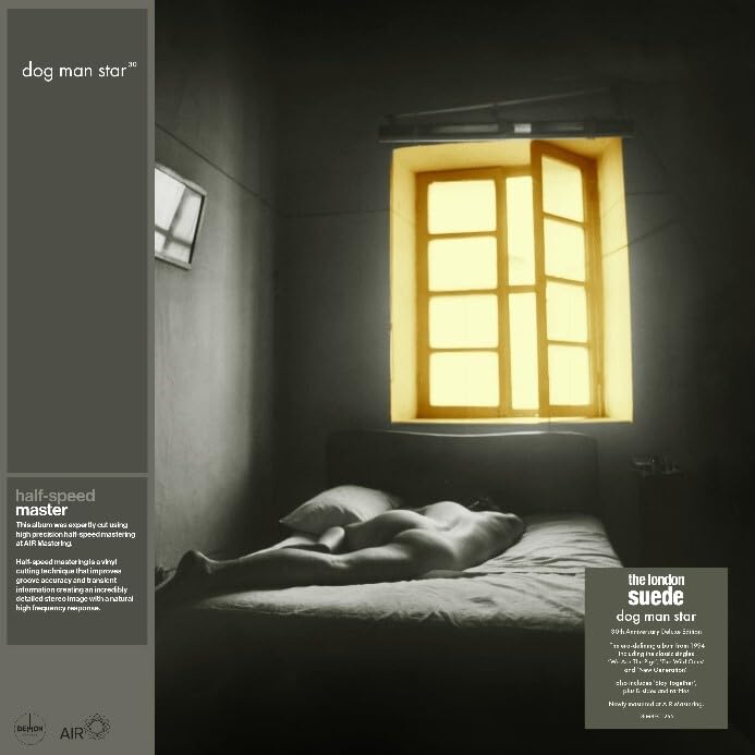 Album cover: a person lies on a bed near a window in shadow.
