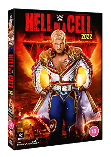 WWE: Hell in a Cell 2022 DVD cover featuring Cody Rhodes.
