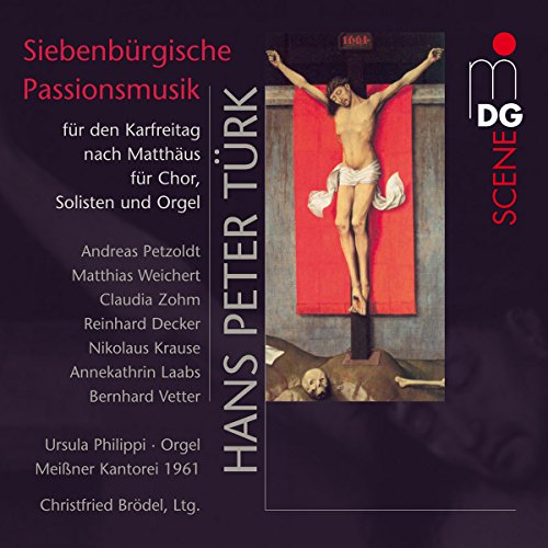 CD cover: Crucifixion painting with text “H.P.Turk - Meissner Kantorei 1961”.