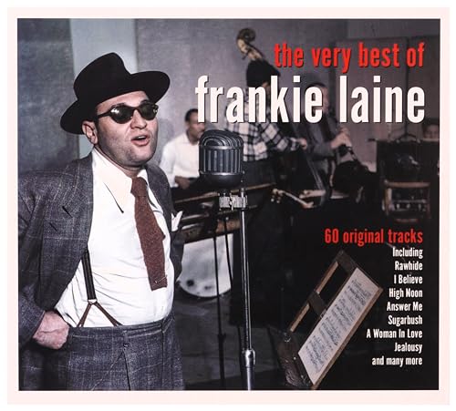CD cover featuring Frankie Laine in a suit singing into a microphone.