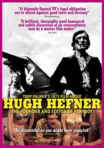 DVD cover featuring Hugh Hefner in black and white with surrounding imagery.
