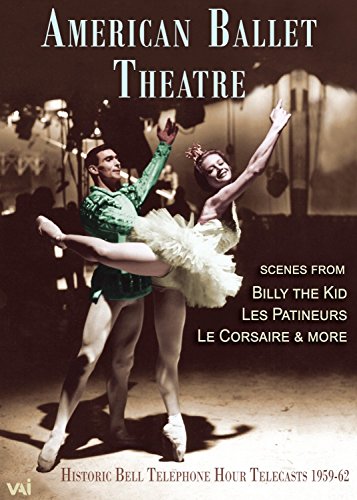 American Ballet Theatre dancers in performance, DVD cover, 1959-62.