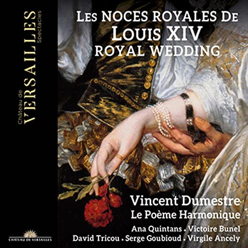 CD cover depicting a detail from a baroque painting of hands and flowers.