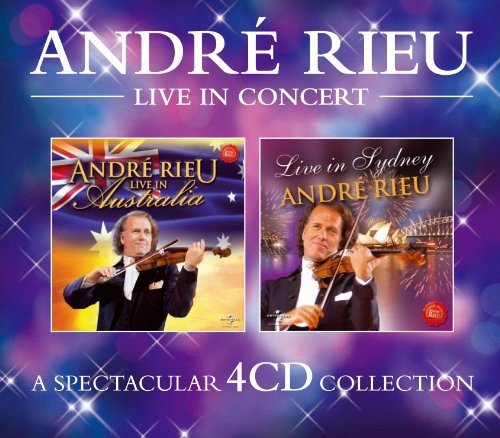André Rieu CD cover featuring the musician playing a violin.