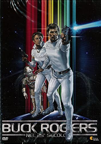 DVD cover for “Buck Rogers in the 25th Century” with characters.