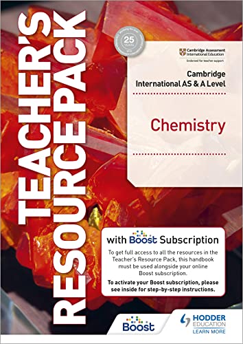 Cambridge International AS & A Level Chemistry Teacher's Resource Pack with Boos